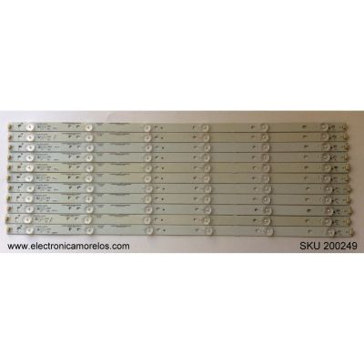 KIT DE LED PARA TV / INSIGNIA T460HVN05.1 / 40-LB5510-LBF2XG / MODELO NS-46D405NA14